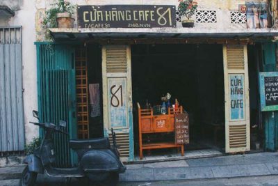 cửa hàng cà phê 81