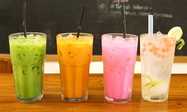 Các loại trà sữa