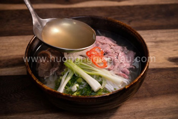 do an sang voi mon pho bo