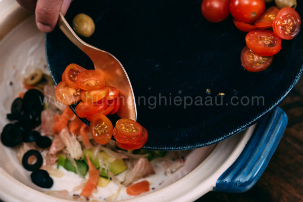 hình cà chua trộn Salad