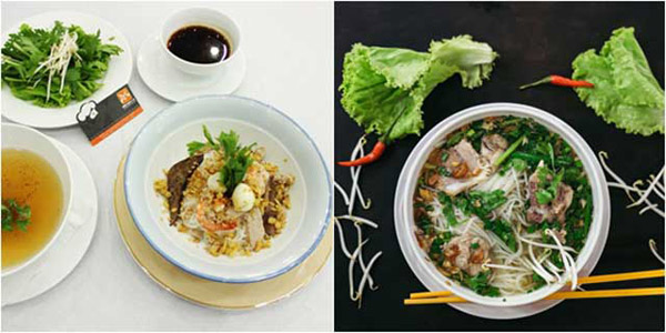 món ăn sáng từ hủ tiếu