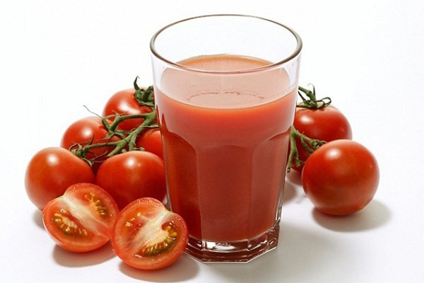 sinh tố cà chua thanh nhiệt giải độc