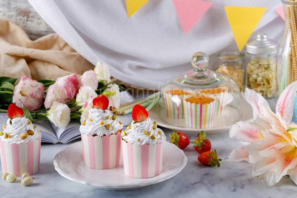 Bánh cupcake mang hương vị thơm ngon
