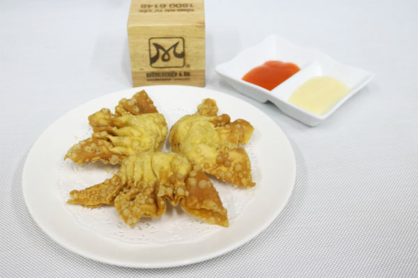 hoành thánh chiên giòn tan