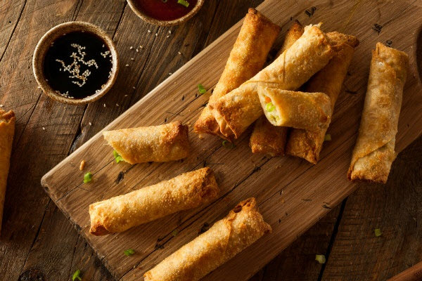 Chả giò chay thanh đạm rất được yêu thích. Chả giò chay thanh đạm