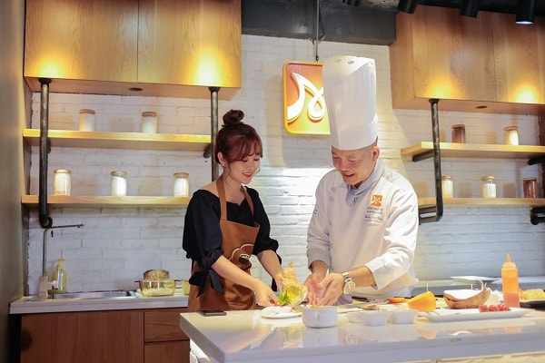 Hình nấu ăn để trao yêu thương