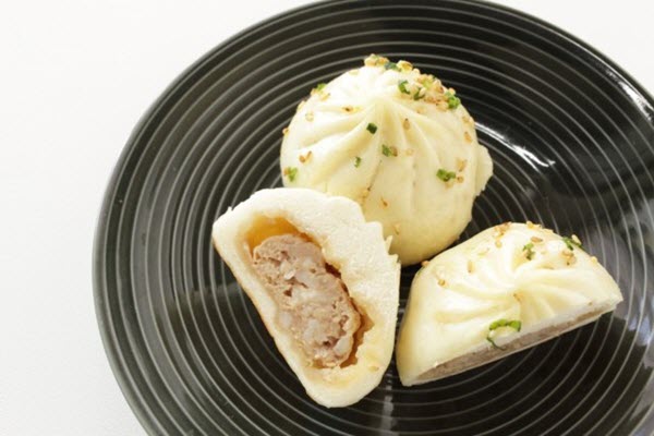 Bánh bao nhân thịt là loại bánh bao phổ biến nhất hình bánh bao nhân thịt