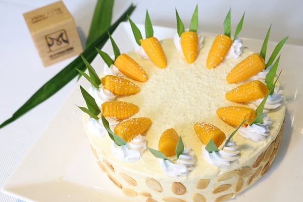 Bánh kem bắp hấp dẫn ngay từ cái nhìn đầu tiên hình bánh kem bắp