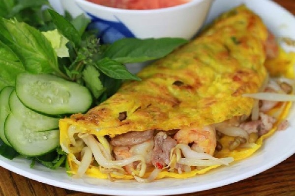 Bánh Xèo hình bánh xèo