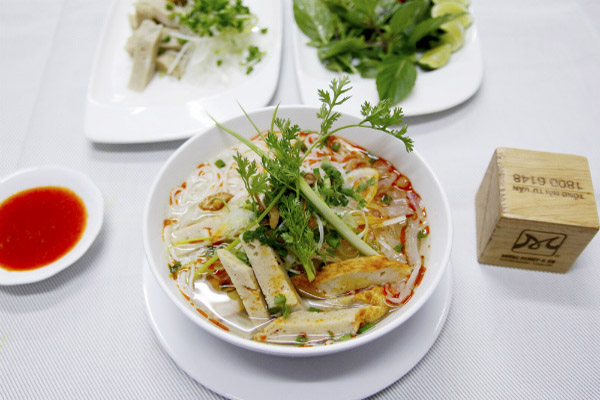 Hình bún chả cá Nha Trang