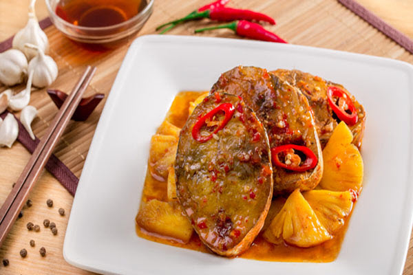 hình cá ngừ kho thơm