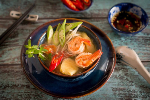hình canh chua tôm