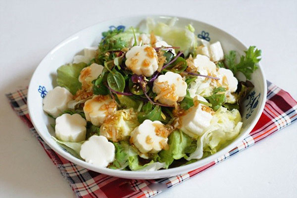 Hình Salad đậu hũ