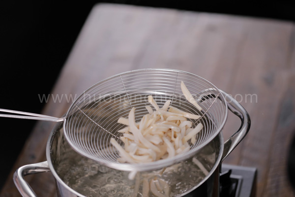 hình sơ chế nguyên liệu