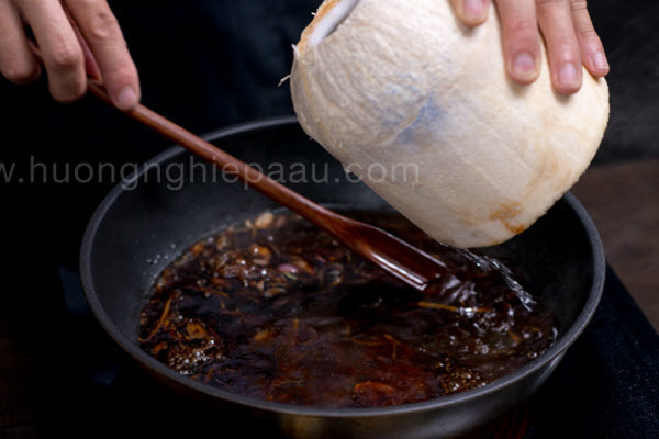 làm nước sốt gà bó xôi