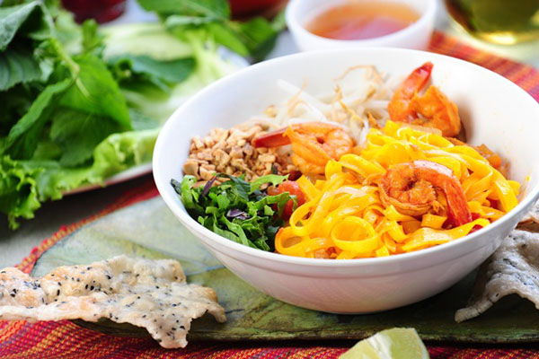 Mì Quảng ngon đúng vị mì quảng tôm thịt