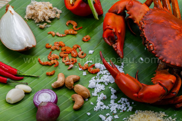 thưởng thức cua biển